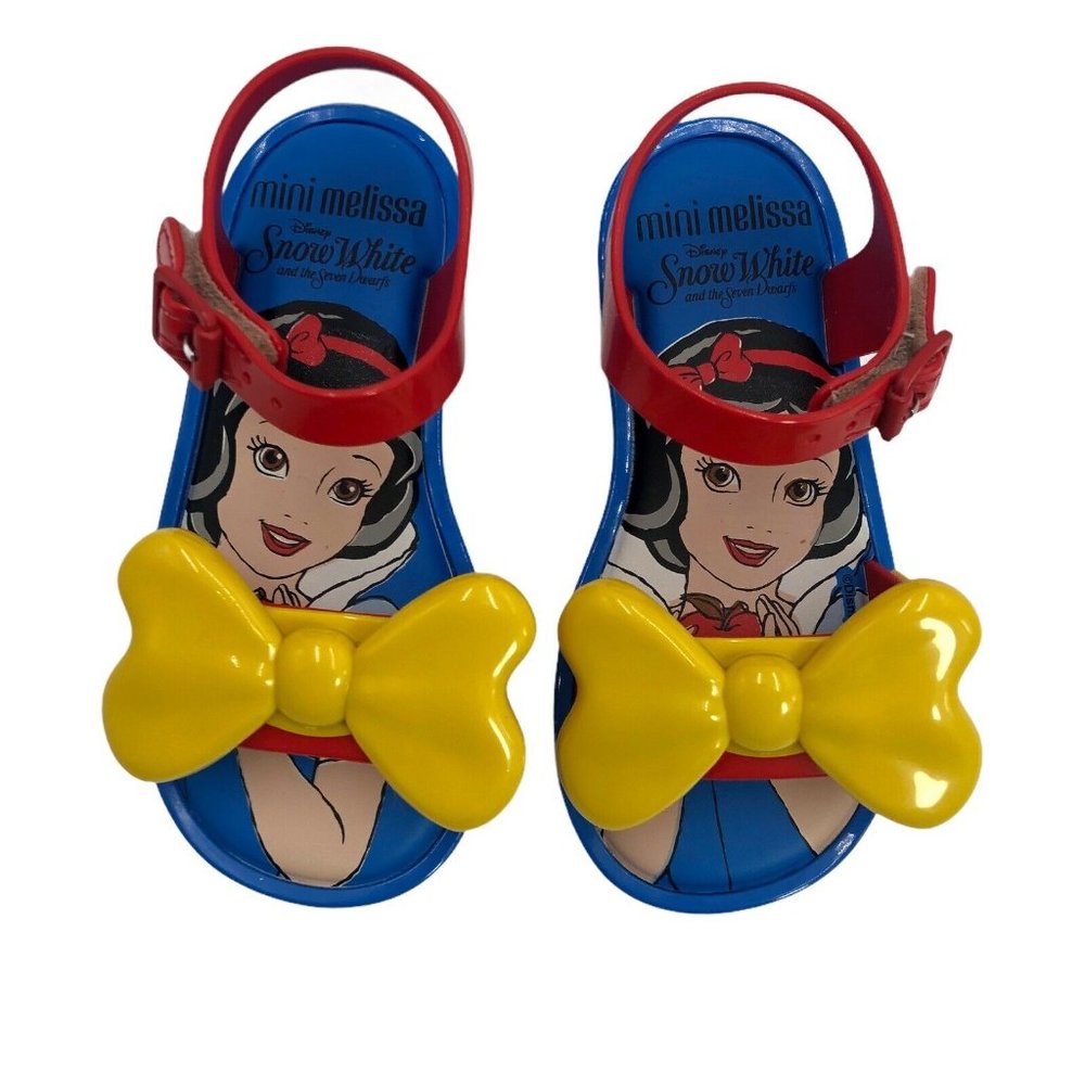 Mini Melissa Disney Snow White Little Girl Sandal - Picture 8 of 8